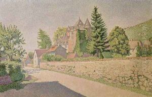Chateau de Comblat, c.1887