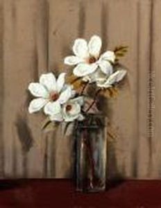 Still Life With Dogwood Blossoms Still Life With Dogwood Blossoms