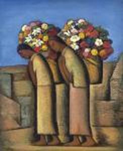 Las Floreras by Alfredo Ramos Martinez