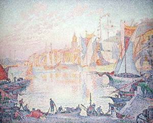 The Port Of Saint Tropez