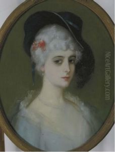 Mujer Con Sombrero by Alfredo Ramos Martinez