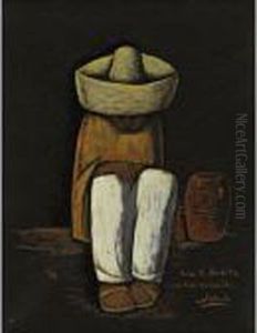 Indio Sentado by Alfredo Ramos Martinez