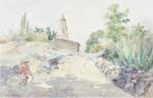 Un Descanso En Camino Al Pueblo