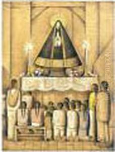 La Virgen De San Juan by Alfredo Ramos Martinez