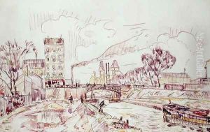 Paris - Pantin by Paul Signac