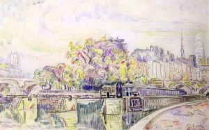Paris, 1923 by Paul Signac