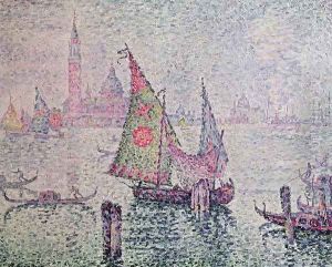 The Green Sail, Venice, 1904 by Paul Signac
