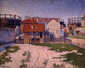 Gasometers at Clichy, 1886