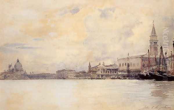 The Entrance to the Grand Canal, Venice - view 1