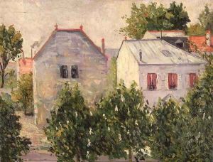 Garden at Asnieres, 1883 by Paul Signac