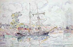 Paimpol, 1930 by Paul Signac