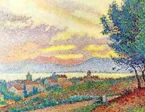View Of St Tropez by Paul Signac
