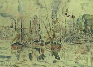 La Rochelle 2 by Paul Signac