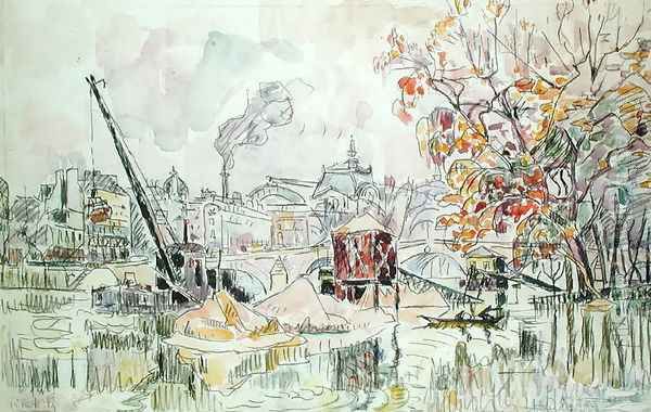 Paris - Floods, 1924 - view 1