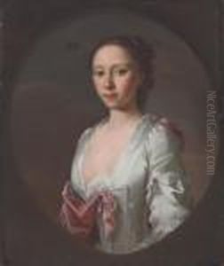 Portrait Of Miss Christian Campbell by Allan Ramsay