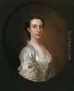 Ritratto Di Giovane Donna by Allan Ramsay