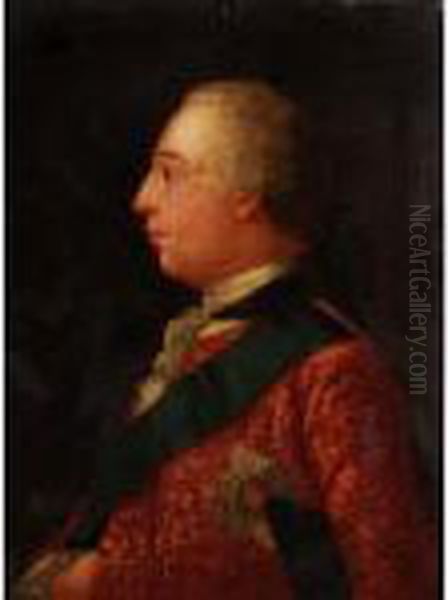 Portrait Of George Iii, And Queen Charlotte - view 1