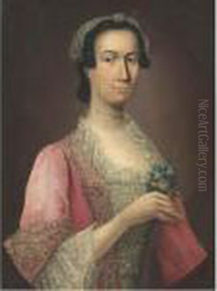 Portrait Of A Lady, Half-length - view 1