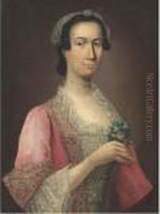 Portrait Of A Lady, Half-length by Allan Ramsay