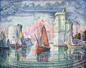 The Port at La Rochelle, 1921 by Paul Signac