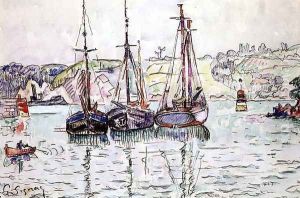 Lezardrieux by Paul Signac