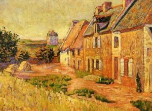 Saint-Briac, Courtyard of the Ville Hue
