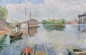 The Bateau-Lavoir at Asnieres, 1886