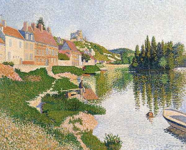The River Bank, Petit-Andely, 1886 - view 1