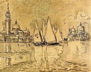 Study for "Venice, Morning" by Paul Signac