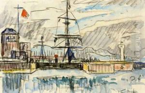 The Jetty by Paul Signac
