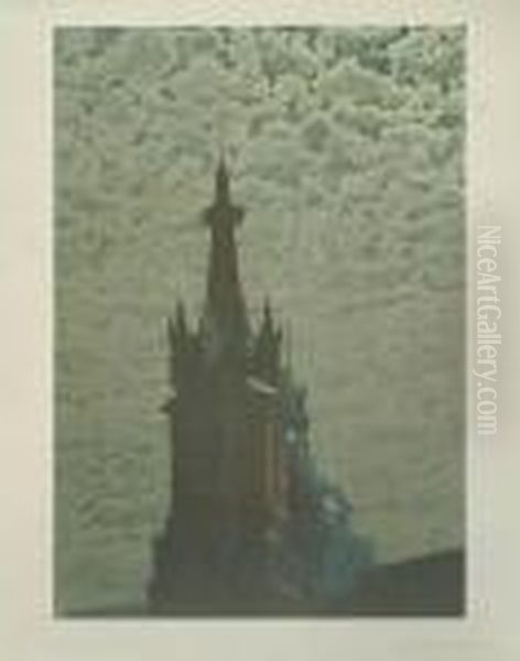 Wieze Kosciola Mariackiego W Krakowie, Przed 1914 - view 1