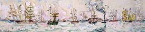 The Departure of the Fishing Trawlers to Newfoundland, 1928
