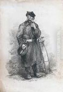 Wedrowny Rzemieslnik, Okolo 1915 by Jozef Rapacki