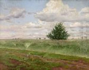 Pejzaz Mazowiecki Latem, 1924 R. Pejzaz Mazowiecki Latem, 1924 R.