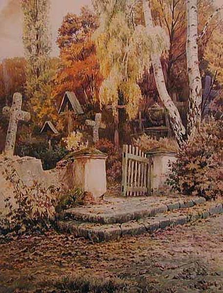 Stary Cmentarzyk Jesienia - view 1
