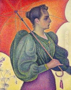 Woman with a Parasol, 1893 by Paul Signac