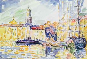 The Harbour at St. Tropez, c.1905
