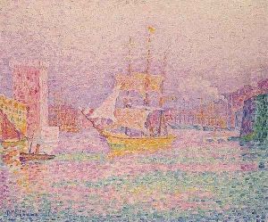The Harbour at Marseille by Paul Signac