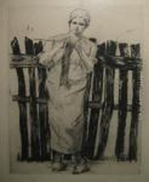 "la Tricoteuse". - view 1