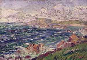St. Briac, 1885 by Paul Signac