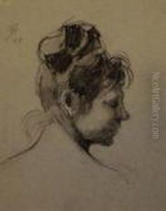 Tete De Femme De Profil