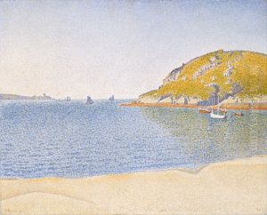 Port of Saint-Cast by Paul Signac