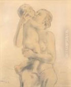 Maternite. by Armand Rassenfosse