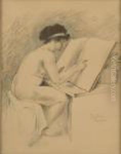La Jeune Sorciere by Armand Rassenfosse