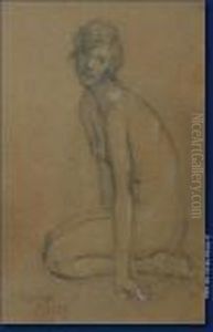 Nu A Genoux by Armand Rassenfosse