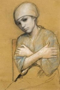 Bildnis Einer Jungen Frau Mit Haube