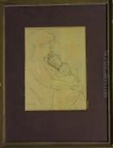 Moeder Met Kind by Armand Rassenfosse
