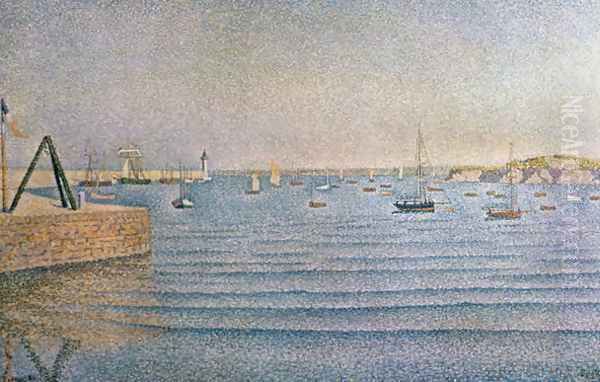 The Harbour at Portrieux, 1888 - view 1