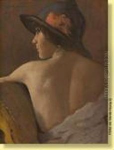 Le Chapeau Bleu by Armand Rassenfosse