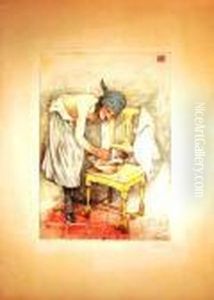Femme Se Lavant by Armand Rassenfosse